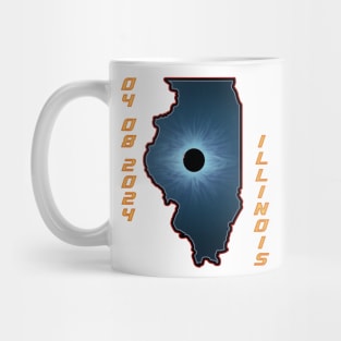 Illinois 2024 Total Solar Eclipse Mug